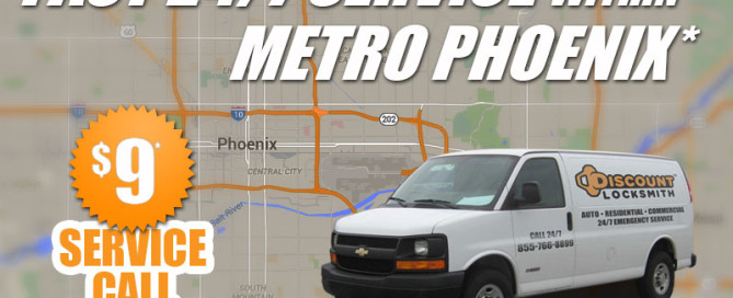 Discount Locksmith in Metro Phoenix