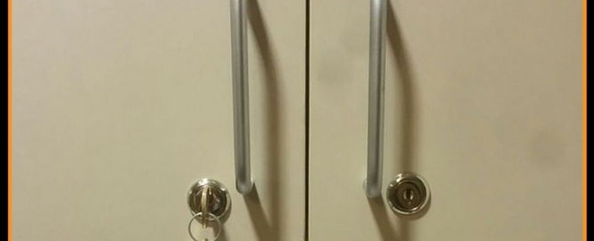 File cabinet lock repair